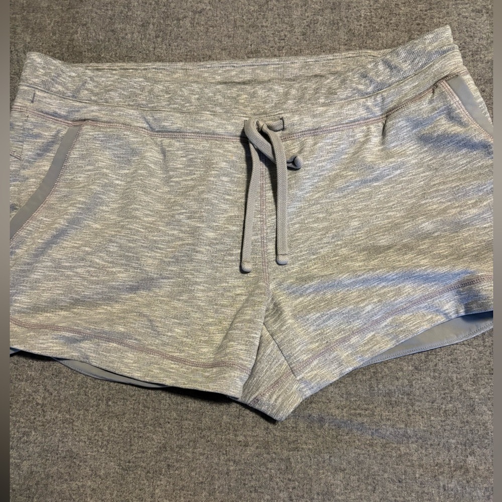 Athleta | Techie Terry Shortie Grey Heather Size L